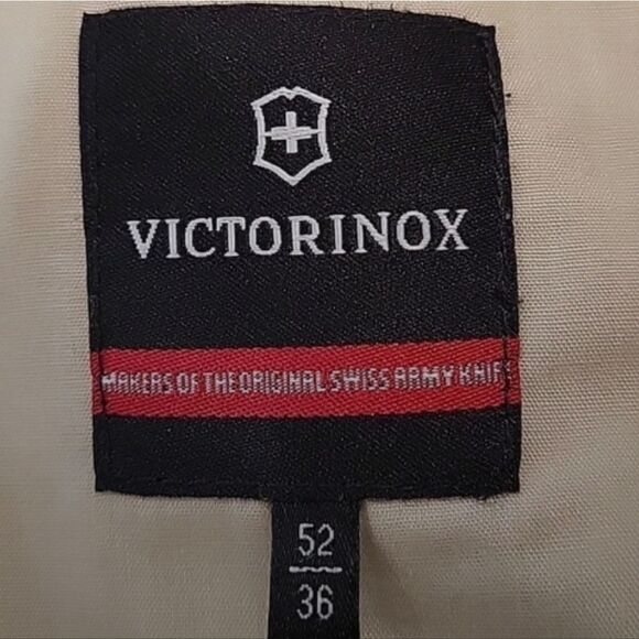 Victorinox Tan Chinos Travel Work Pants Mens Size 36 Waist | EUC - Picture 6 of 8